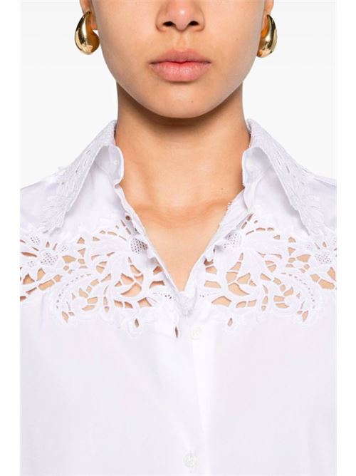 Camicia con pizzo ERMANNO SCERVINO | D442K719BQP10601